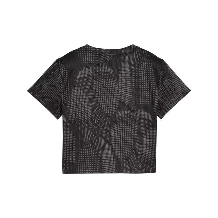 PUMA DARE TO All Over Print Baby T-Shirt Black 632145-01