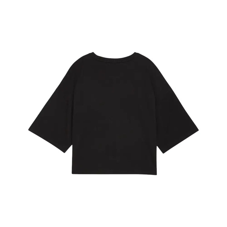 PUMA Leo Luxe Oversized Short T-Shirt Black 632337-01