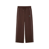 PUMA T7 Piping Relaxed Woven Track Pants Brown 634559-13