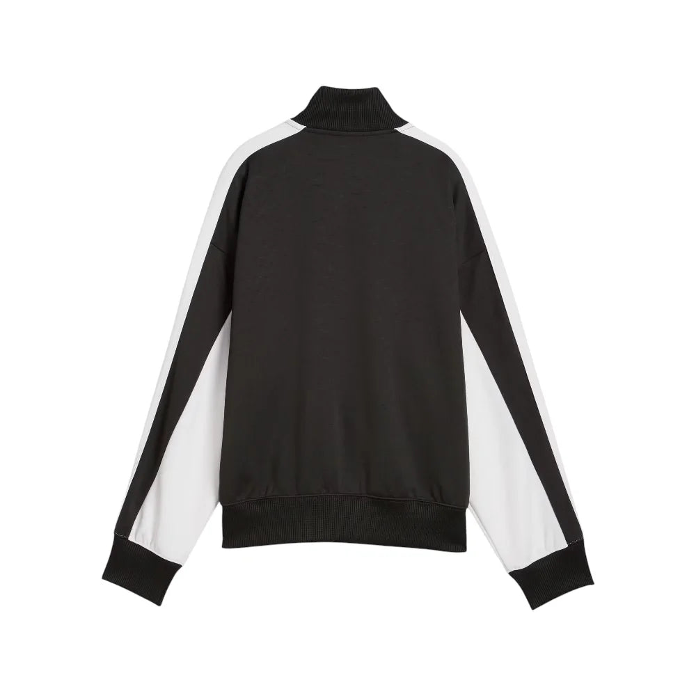 PUMA T7 Relaxed Love Of The Cat Track Jacket Black White 636632-01