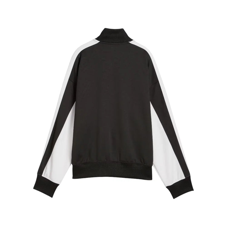 PUMA T7 Relaxed Love Of The Cat Track Jacket Black White 636632-01