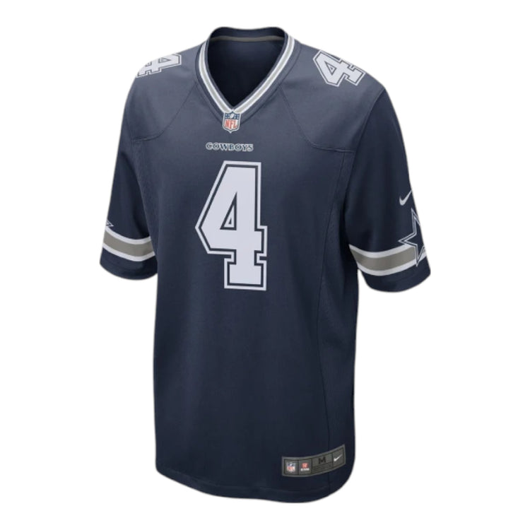NIKE NFL Dallas Cowboys Home Game Jersey Dak Prescott #4 67NM-DCGH-7RF-2NA