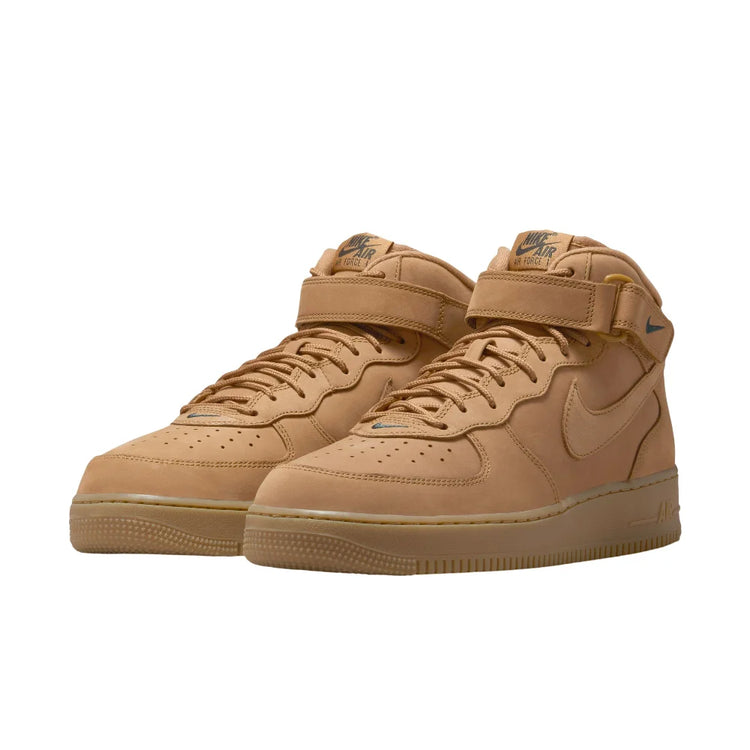 NIKE Air Force 1 Mid Flax Sneakers 715889-200