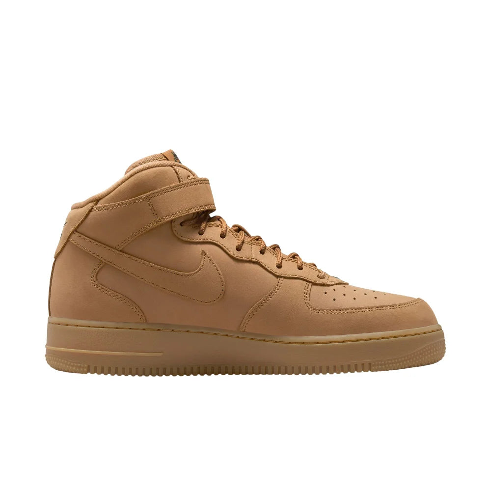 NIKE Air Force 1 Mid Flax Sneakers 715889-200