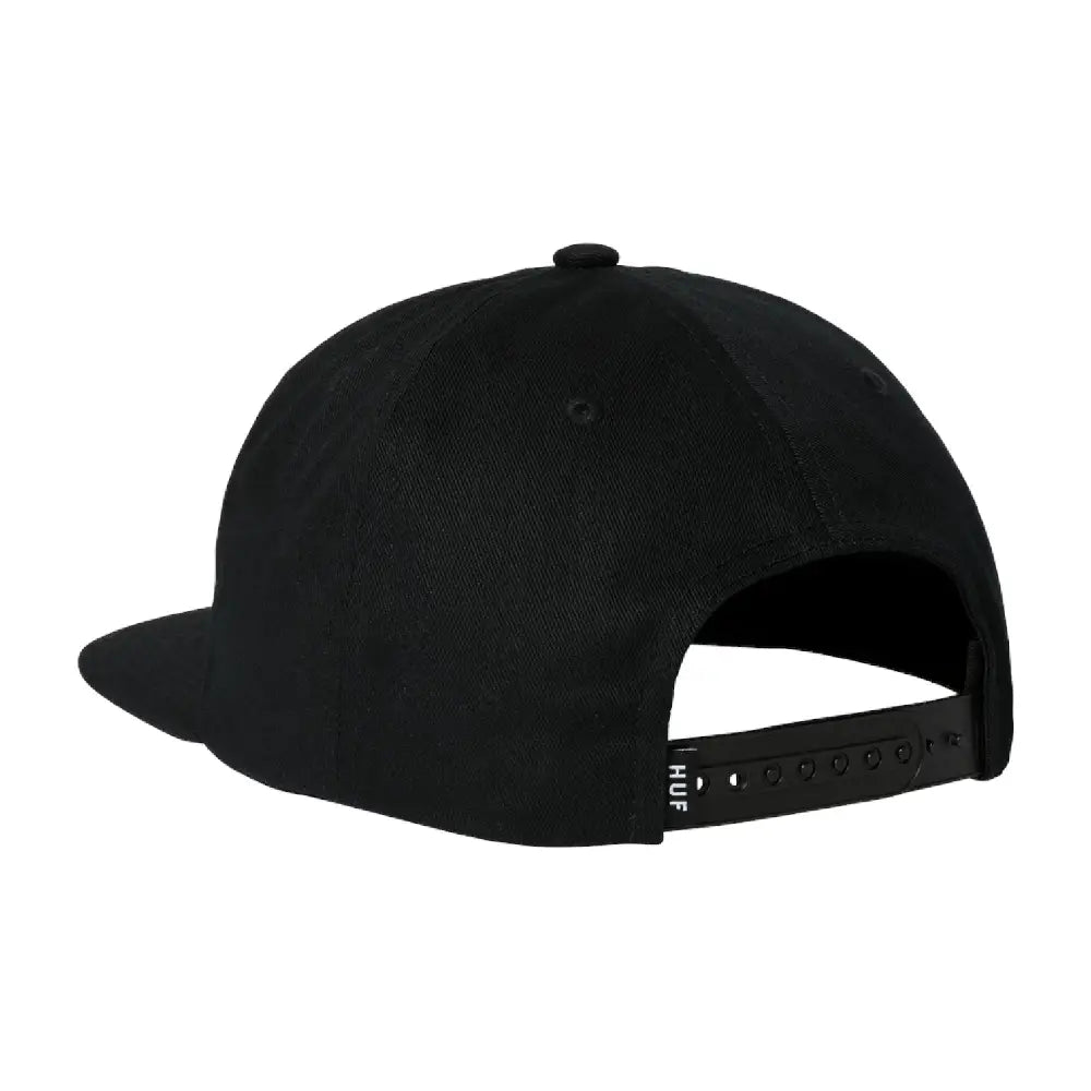 HUF Set Box Snapback Cap Black 71MA0000044E-BLACK