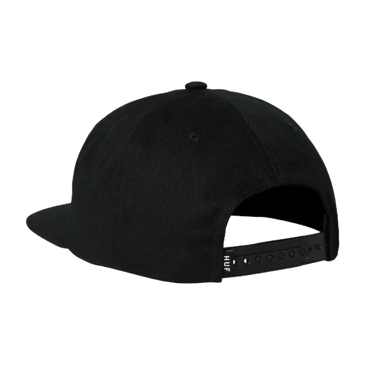 HUF Set Box Snapback Cap Black 71MA0000044E-BLACK