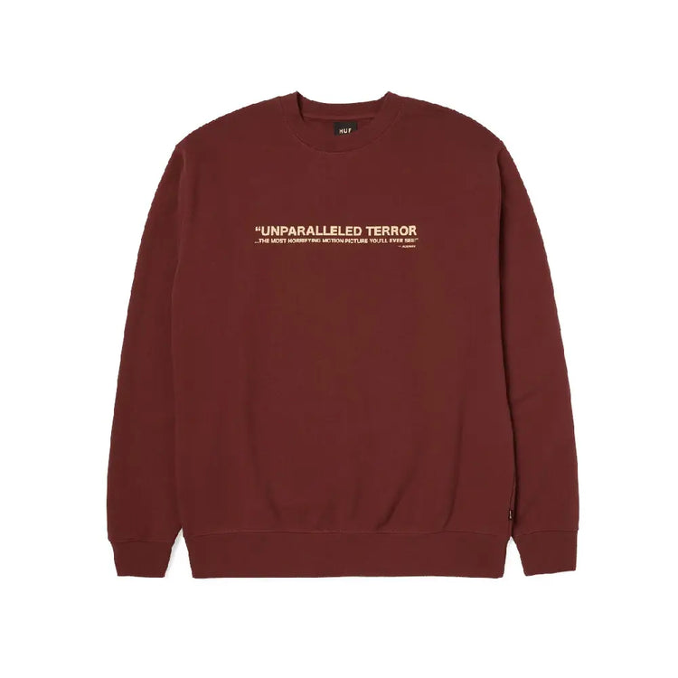 HUF Unparalleled Terror Crewneck 71MC0001008-TX