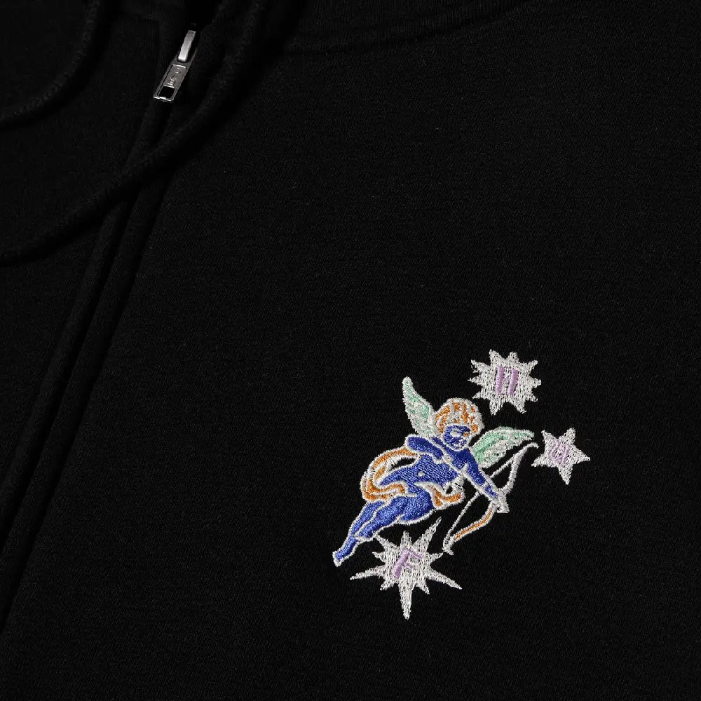 HUF Cupid Full-Zip Hoodie Black 71MC0001042-BLACK
