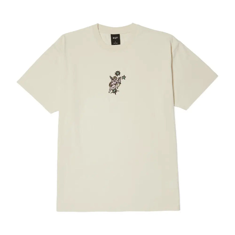 HUF Cupid Ss Washed T-Shirt Beige 71MC0001064-NATUR