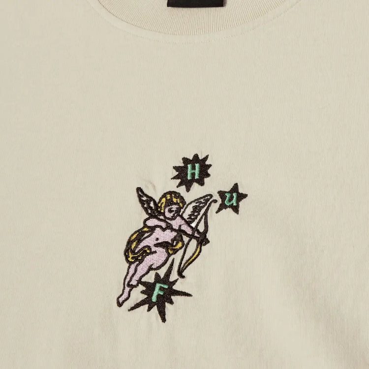 HUF Cupid Ss Washed T-Shirt Beige 71MC0001064-NATUR
