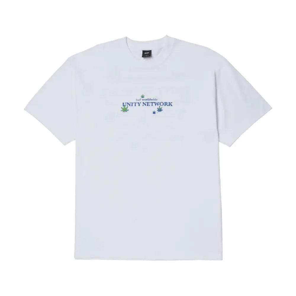HUF Unity Network T-Shirt White 71MC0001098-WHITE