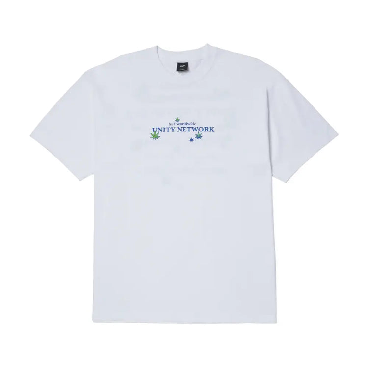 HUF Unity Network T-Shirt White 71MC0001098-WHITE