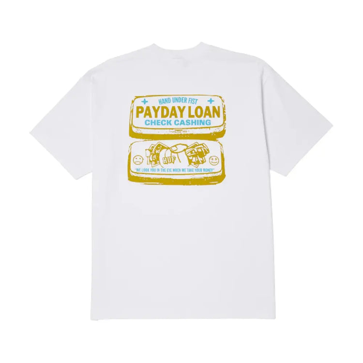 HUF Pay Day T-Shirt White 71MC0001099-WHITE