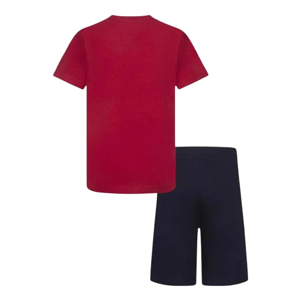 JORDAN Jumbo Jumpman T-Shirt/Short Set Red Black 85C138-023