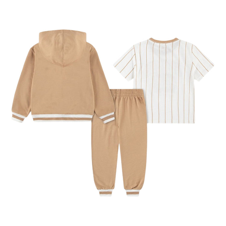 JORDAN Jordan T-Shirt/Hoodie Tracksuit Set Green 85F275-X0L