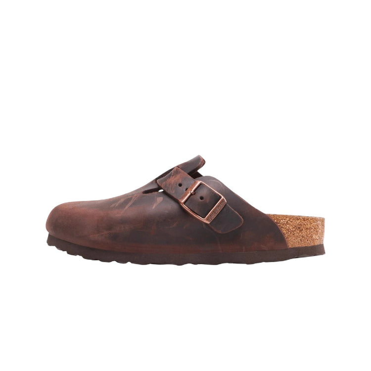 BIRKENSTOCK Boston Habana Slipper Brown (Narrow Fit) 860133
