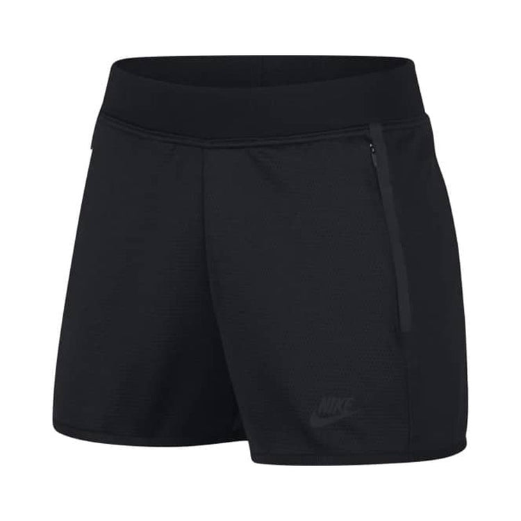 NIKE W NSW TCH FLC SHORT SSNL 885669-010