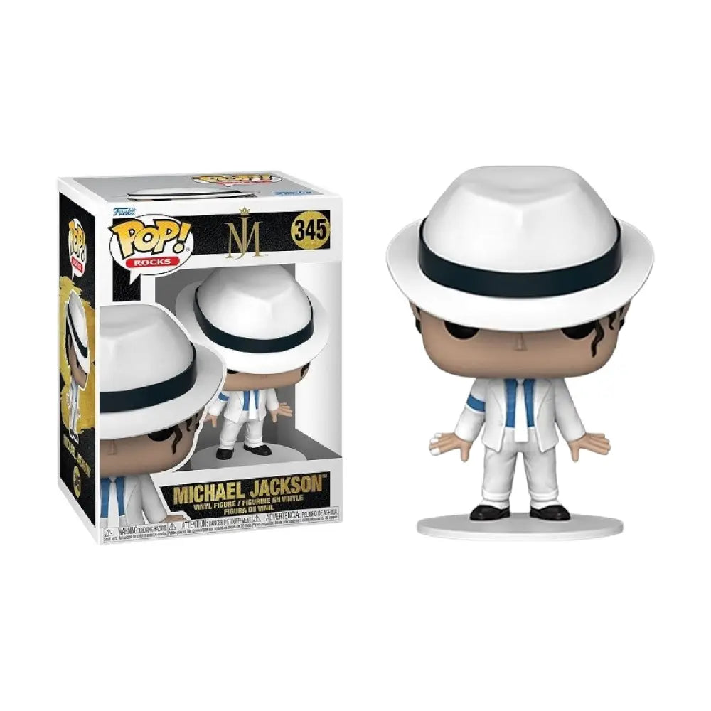 Funko Pop Rocks - 345 Michael Jackson 9 Cm - Urban Jungle