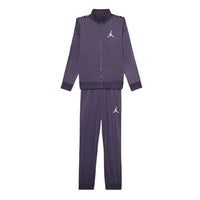 JORDAN Tricot Tracksuit Set Purple Kids 95A449-P60