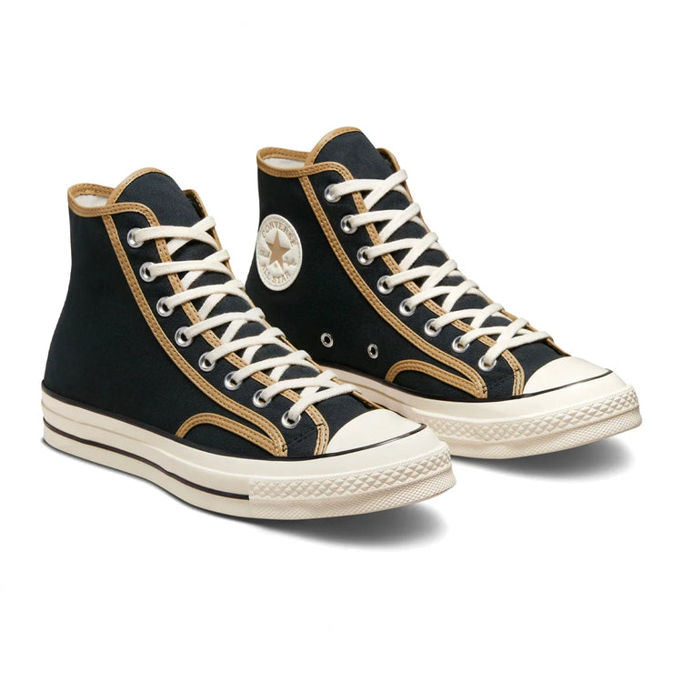 CONVERSE Chuck 70 Hi Black/Nomad Khaki/Egret A04329C