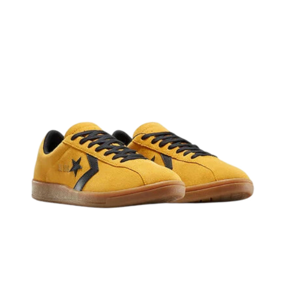 CONVERSE All Star Classic Trainer Suede Sneakers Yellow Black A15621C