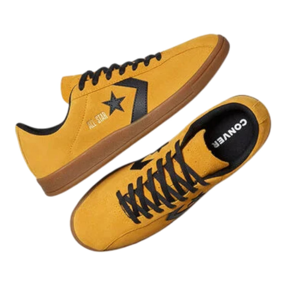 CONVERSE All Star Classic Trainer Suede Sneakers Yellow Black A15621C