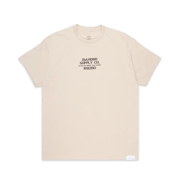 DIAMOND&SUPPLY MILITARY APE TEE A22DMPA105-CRM
