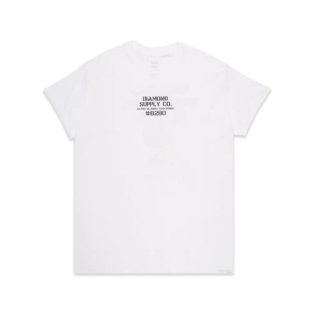 DIAMOND&SUPPLY MILITARY APE TEE A22DMPA105-WHT