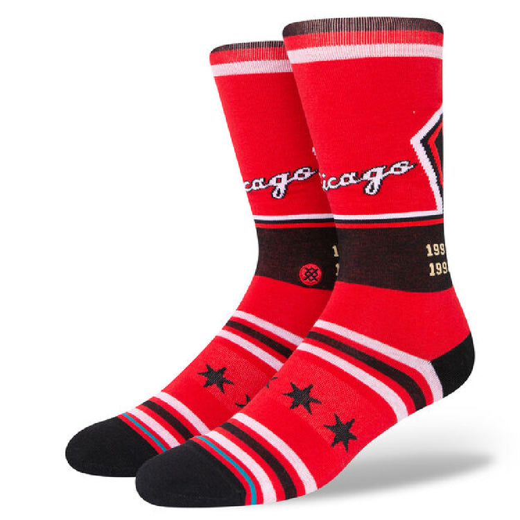 STANCE NBA Bulls 2022 Socks Red A545D21BUS