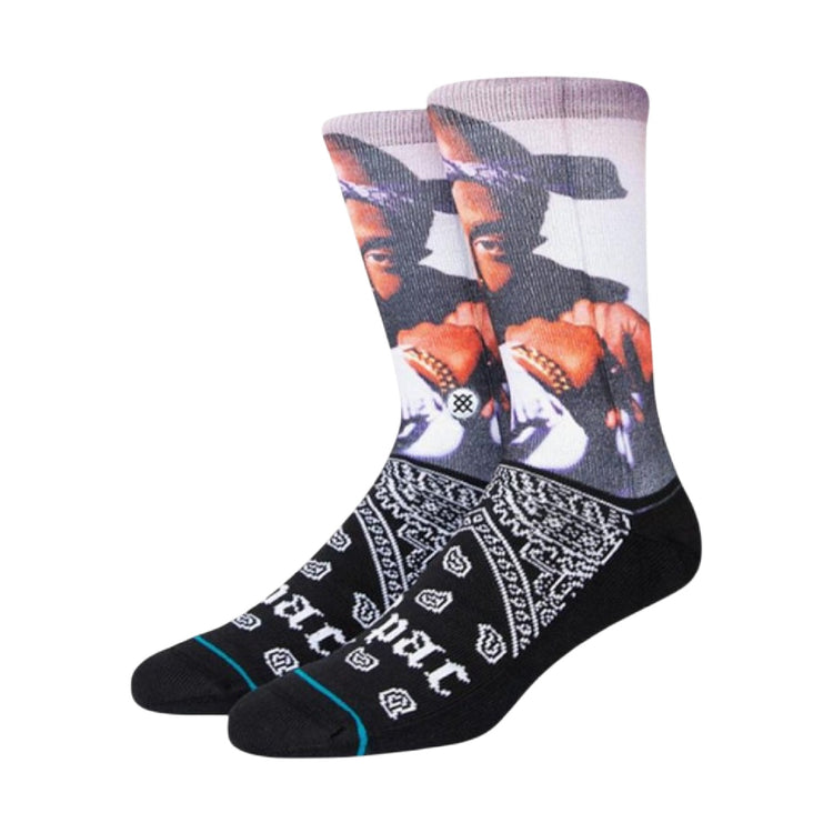 STANCE Makaveli Socks Black A555D22MAK-BLK
