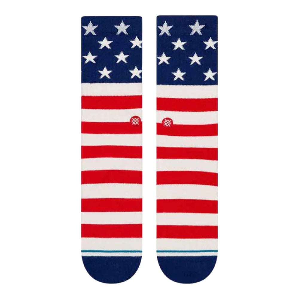 STANCE The Fourth St Crew Socks Red A556A20FOS-RED