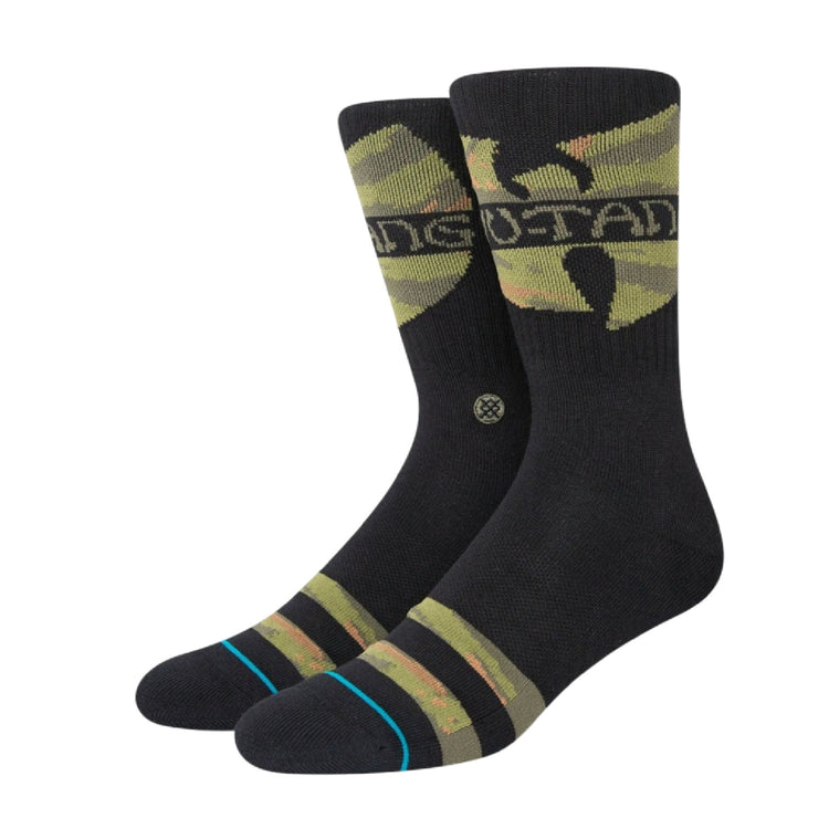 STANCE Clan In Da Front Socks Black A556C22CLA-BLK