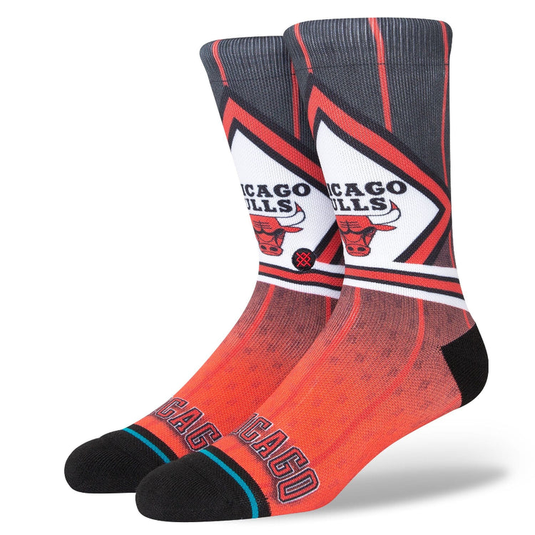 STANCE NBA Fader Bulls Socks Black A558A22FAC-BLK