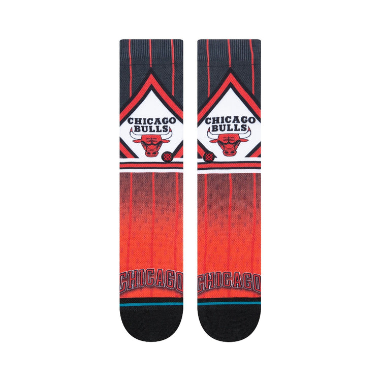 STANCE NBA Fader Bulls Socks Black A558A22FAC-BLK