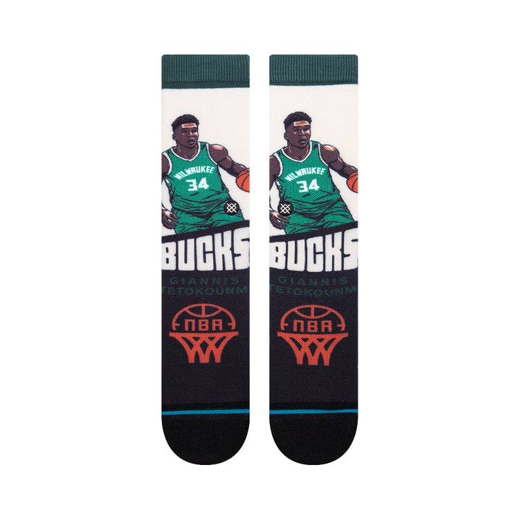 STANCE NBA Graded Giannis Socks Multi A558C21GRG-TAN