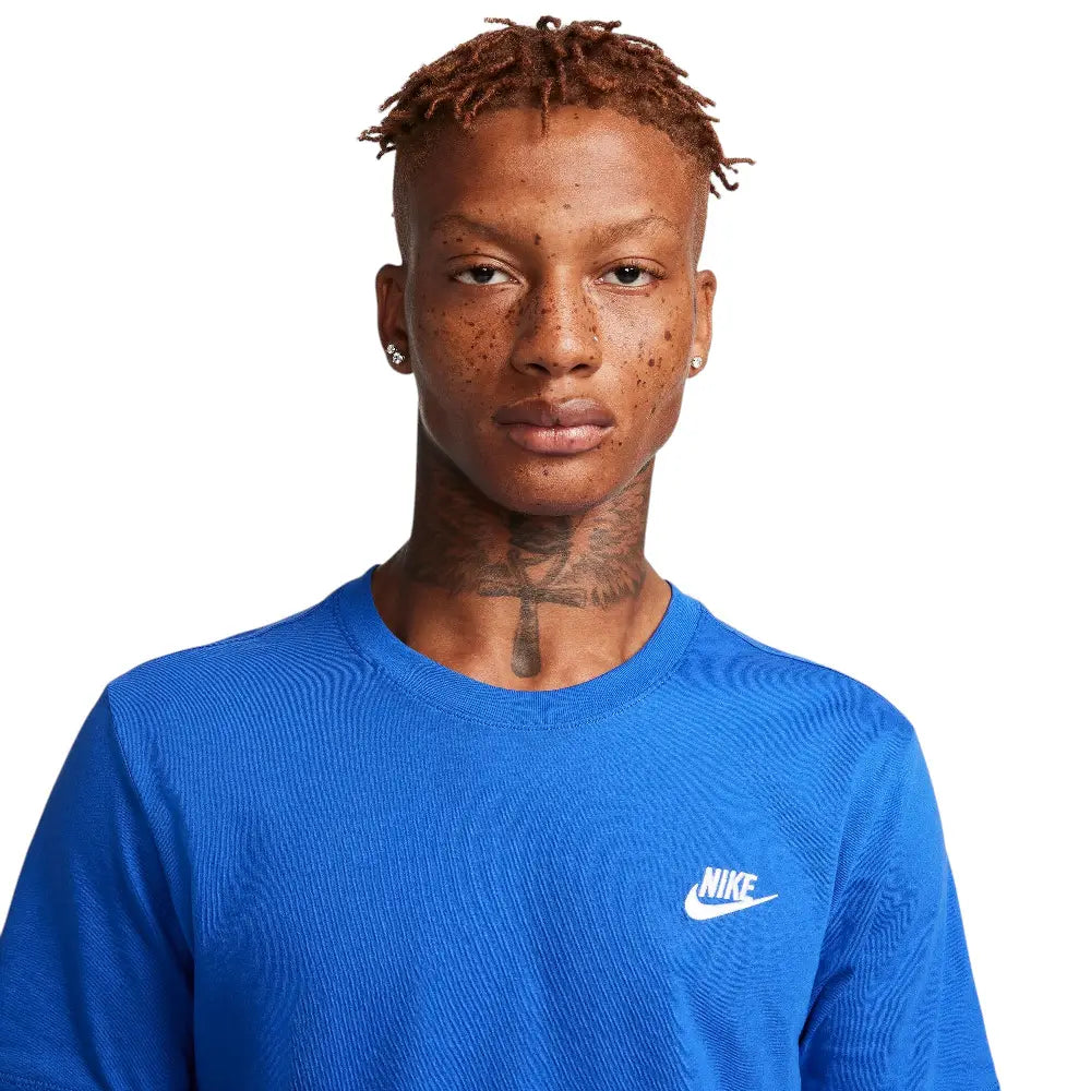 NIKE Sportswear Club T-Shirt Blue AR4997-480