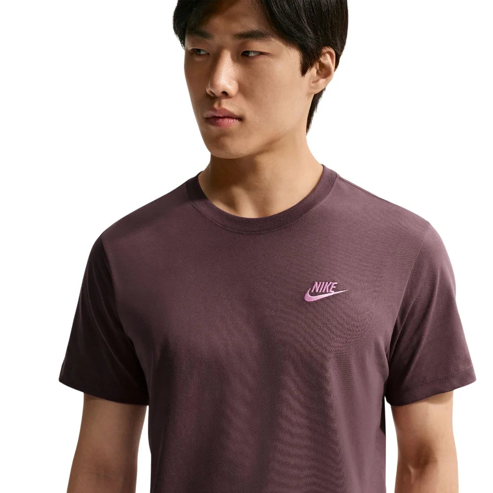 NIKE Sportswear Club T-Shirt Purple AR4997-502