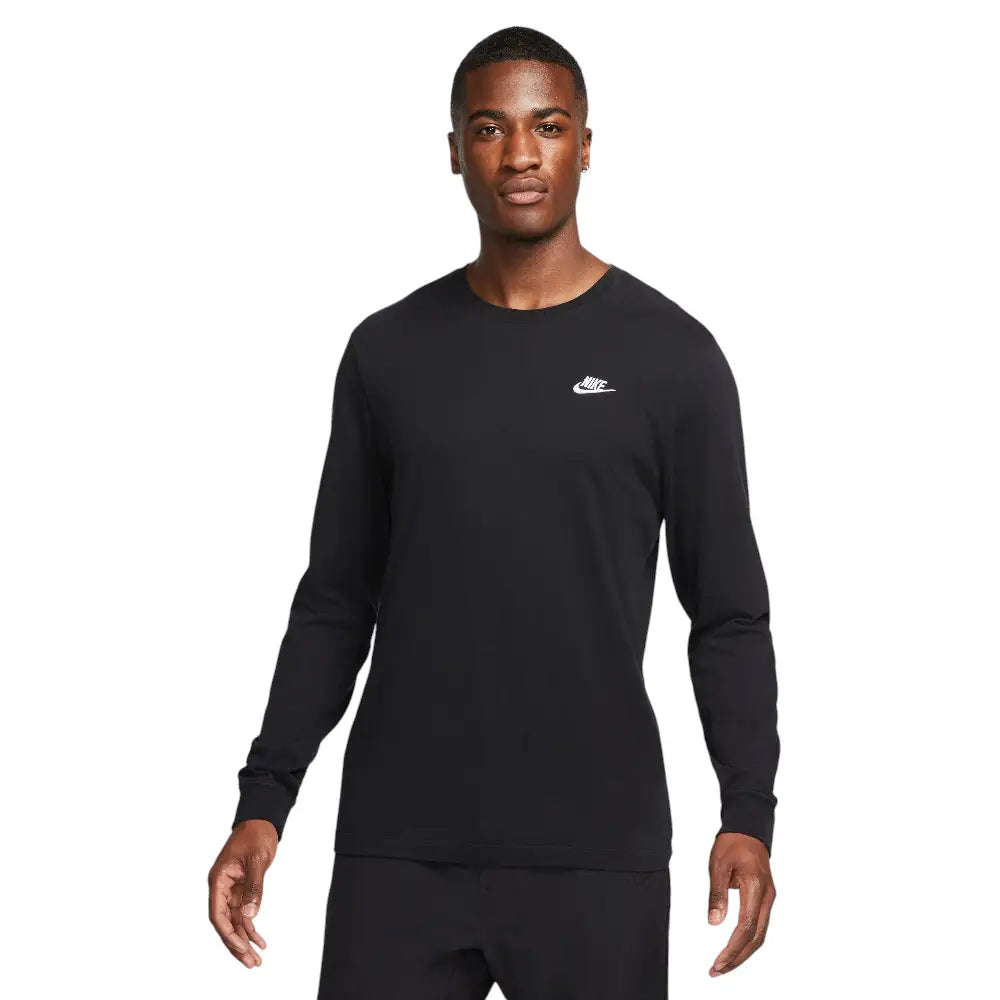 NIKE Sportswear Club Long Sleeve T-Shirt AR5193-010
