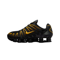 NIKE Shox TL Black University Gold Sneakers AV3595-013