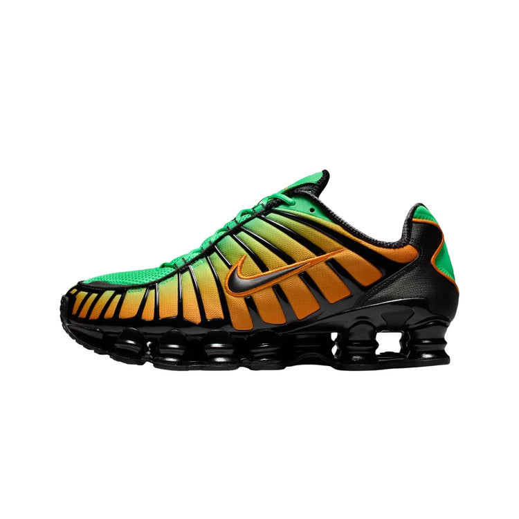 NIKE Shox TL Green Shock Bright Ceramic Sneakers AV3595-301
