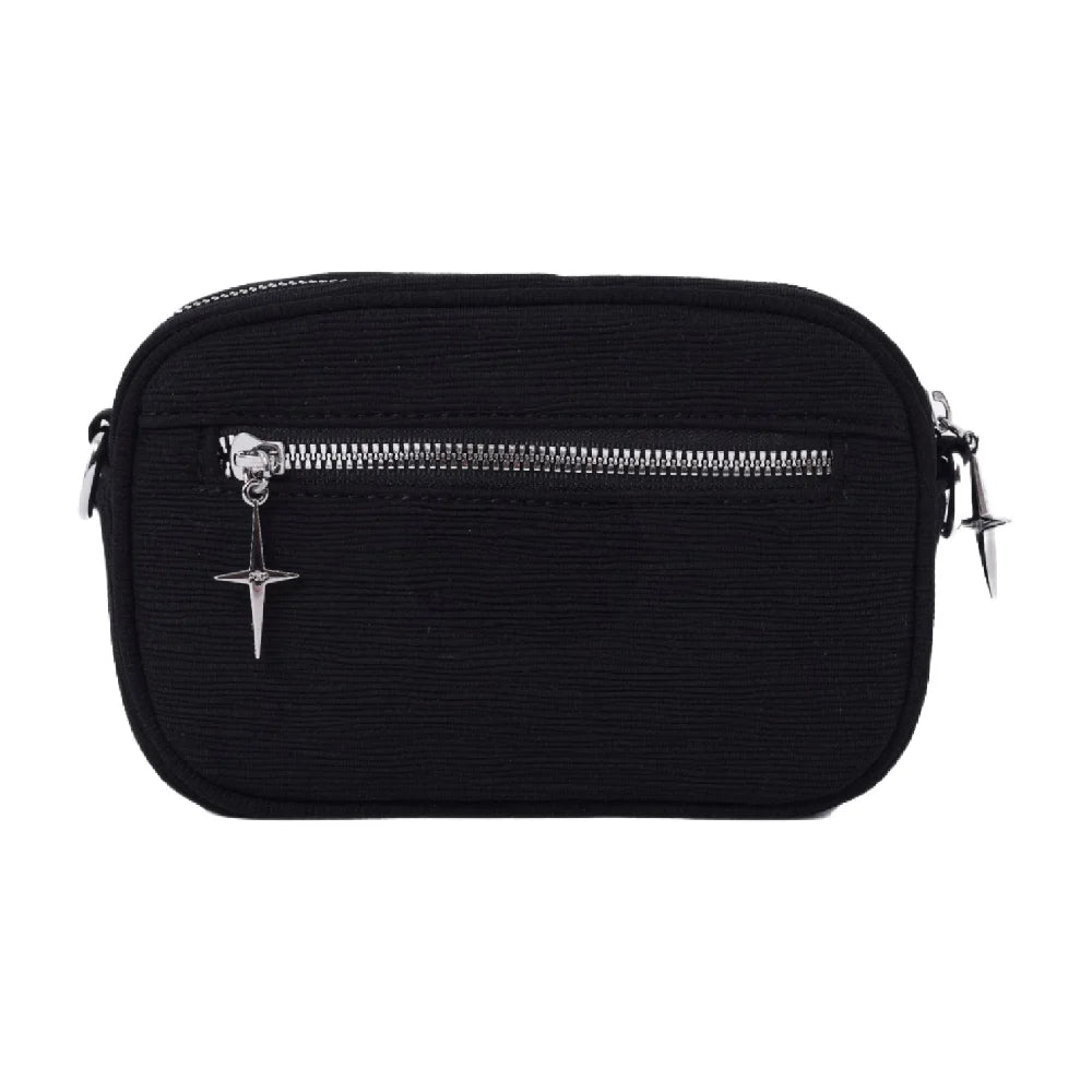 PXP - PROJECT X PARIS Small Essentials Shoulder Bag Black B2599-BK