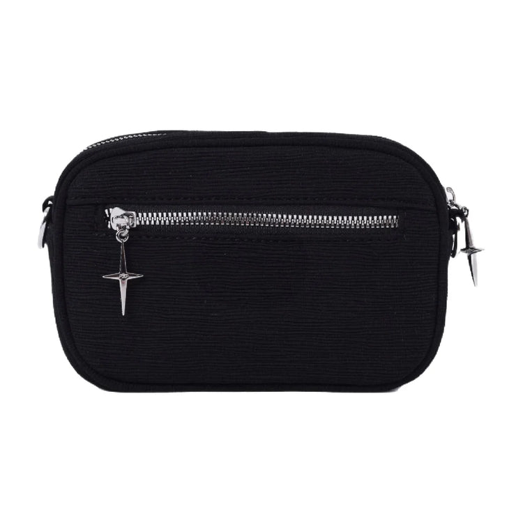 PXP - PROJECT X PARIS Small Essentials Shoulder Bag Black B2599-BK
