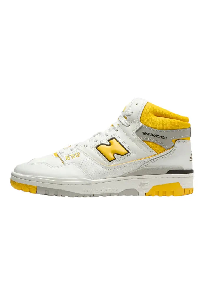NEW BALANCE Scarpa Lifestyle UNISEX - MTZ  - Leather / Textile  - WHITE BB650RCG
