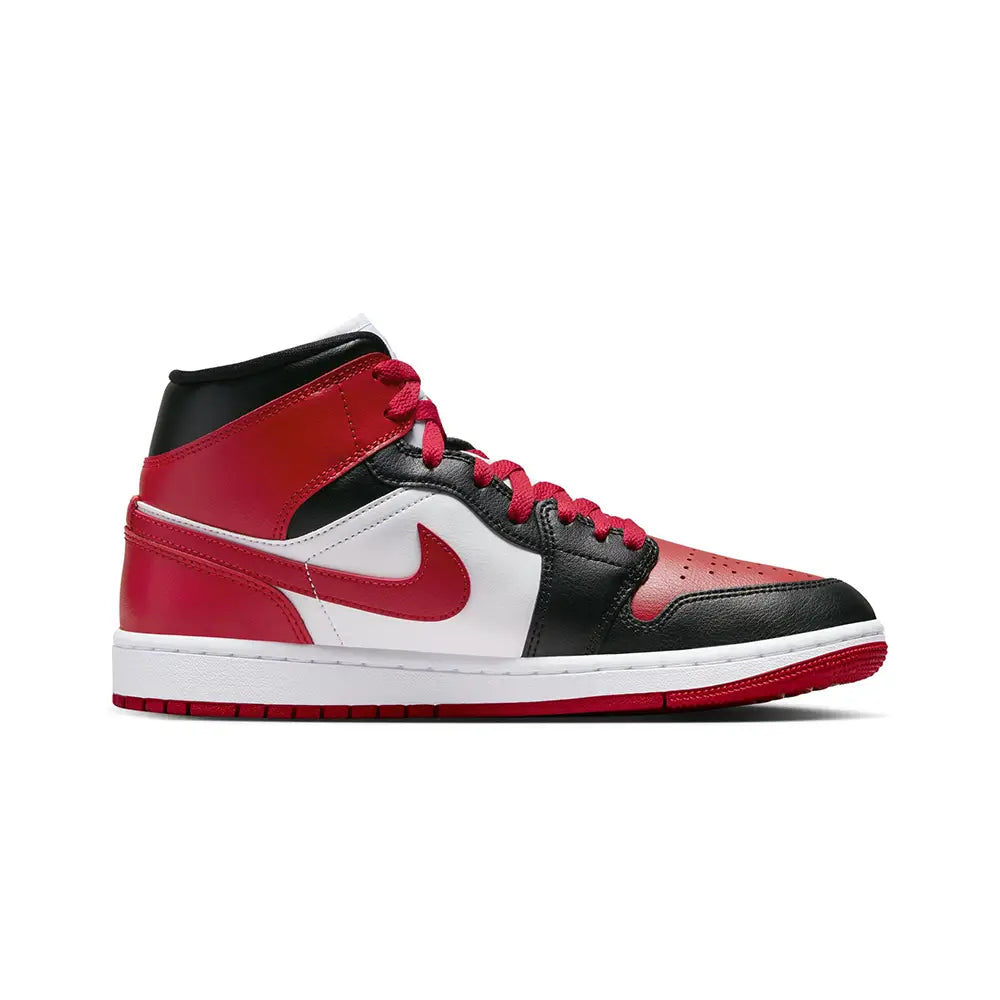JORDAN Air Jordan 1 Mid Alternate Bred Toe BQ6472-079