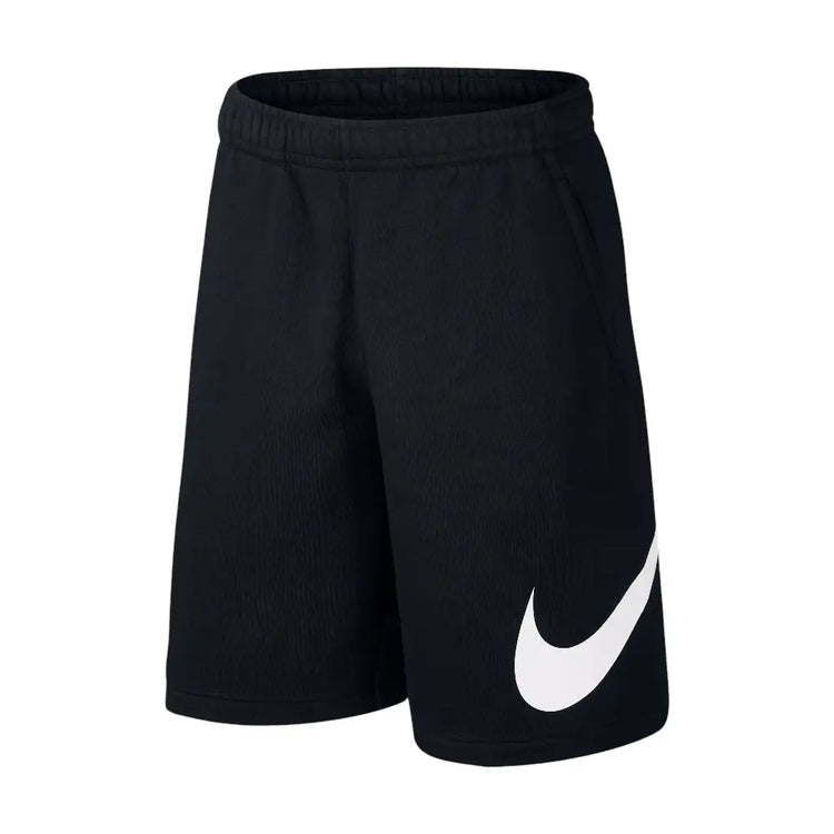 NIKE Sportswear Club Graphic Shorts Black BV2721-010