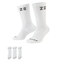 JORDAN Essential Crew Socks White (3 Pairs) DA5718-100