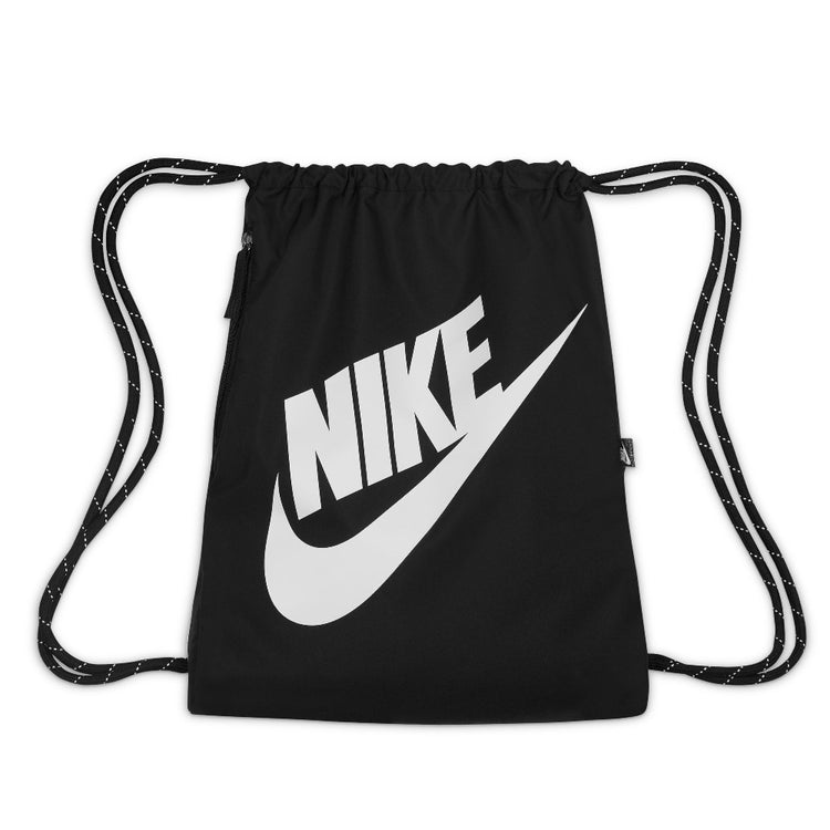 NIKE Heritage Drawstring Bag (13L) Black DC4245-010