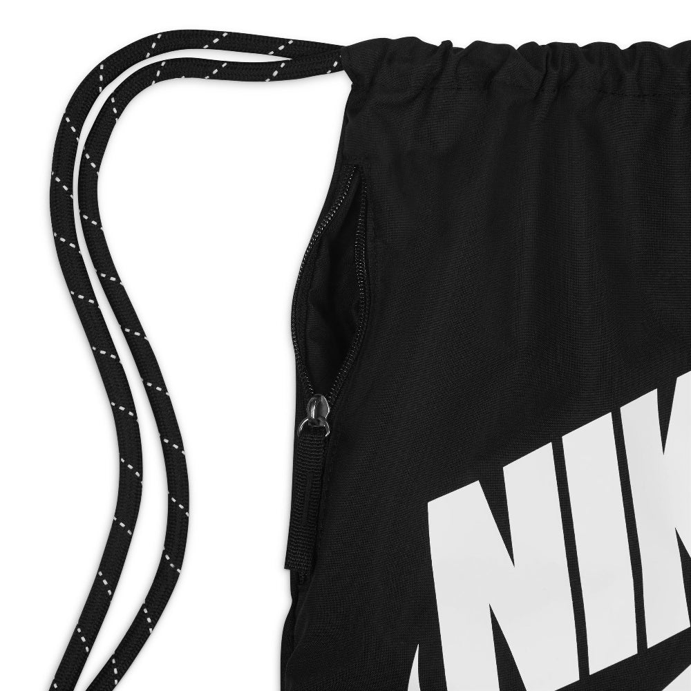 NIKE Heritage Drawstring Bag (13L) Black DC4245-010