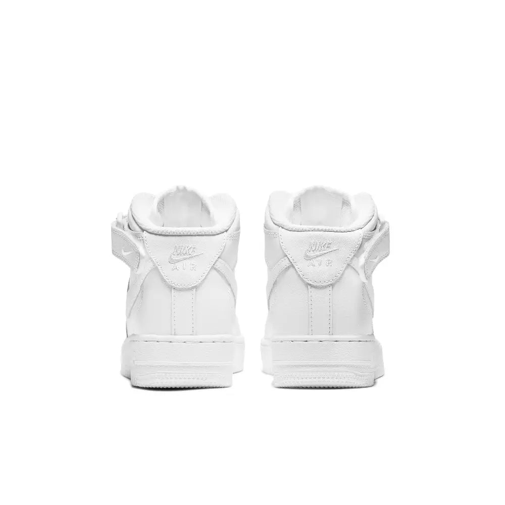 Air Force 1 Mid Le Triple White Gs
