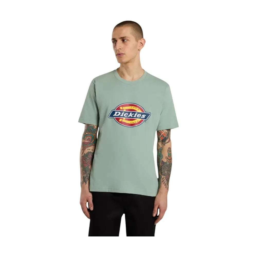 DICKIES Icon Logo T-Shirt Green DK0A4XC9K361